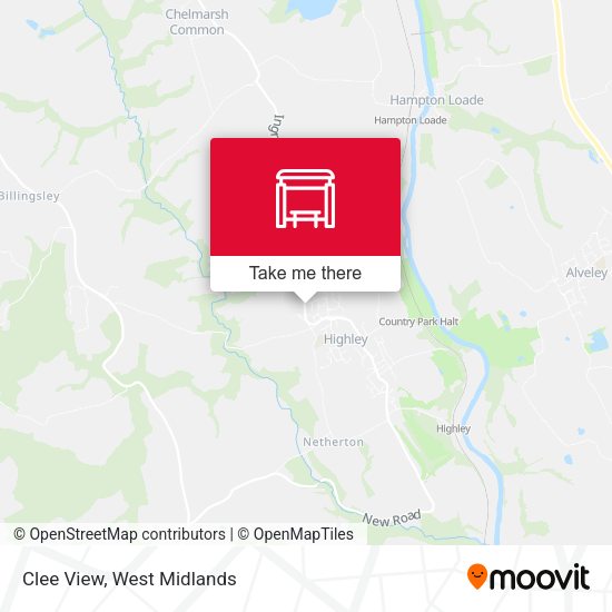 Clee View map