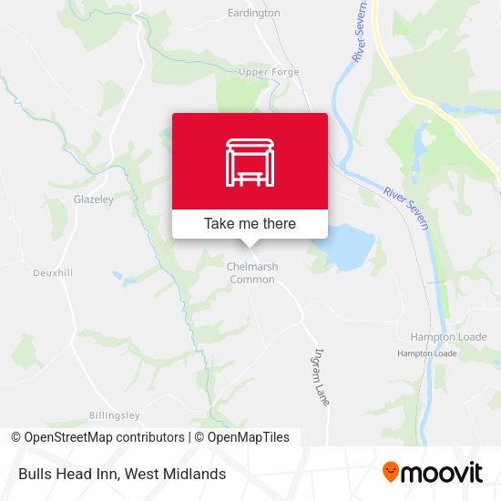 Bulls Head Inn map