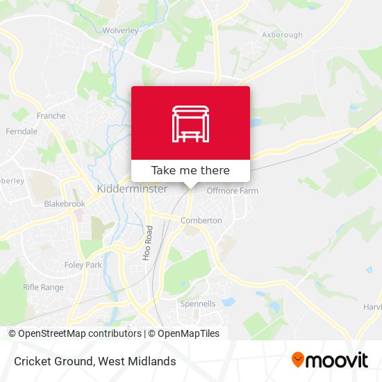 Cricket Ground map