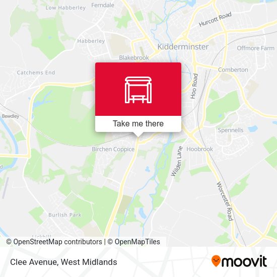 Clee Avenue map