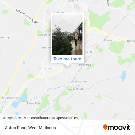 Aston Road map