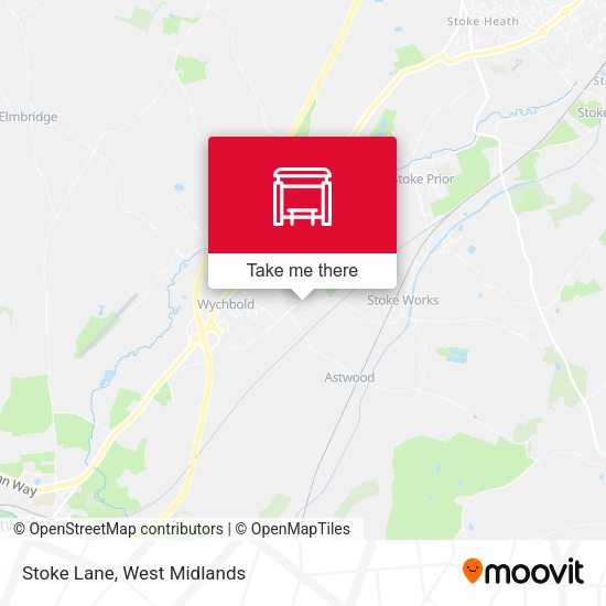 Stoke Lane map