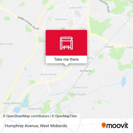 Humphrey Avenue map