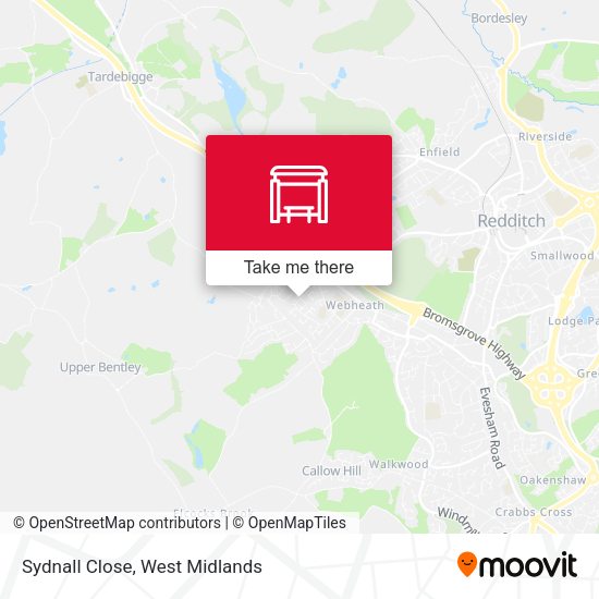 Sydnall Close map