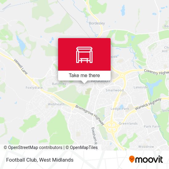 Football Club map