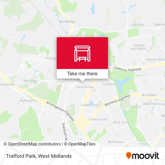 Trafford Park map