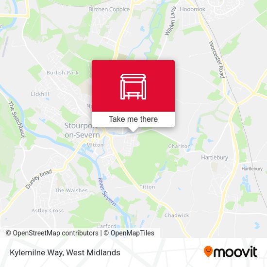 Kylemilne Way map