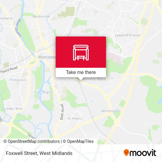 Foxwell Street map