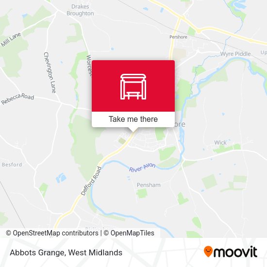 Abbots Grange map