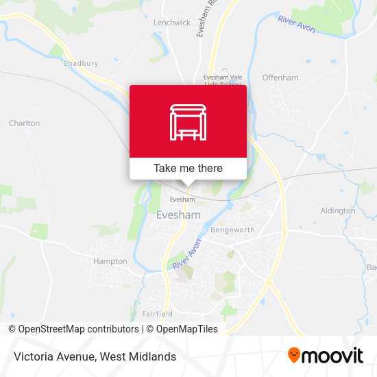 Victoria Avenue map