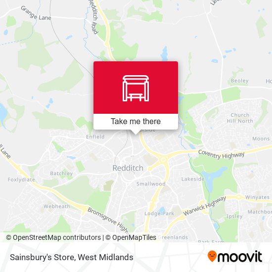 Sainsbury's Store map