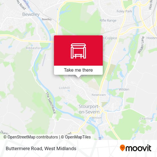 Buttermere Road map
