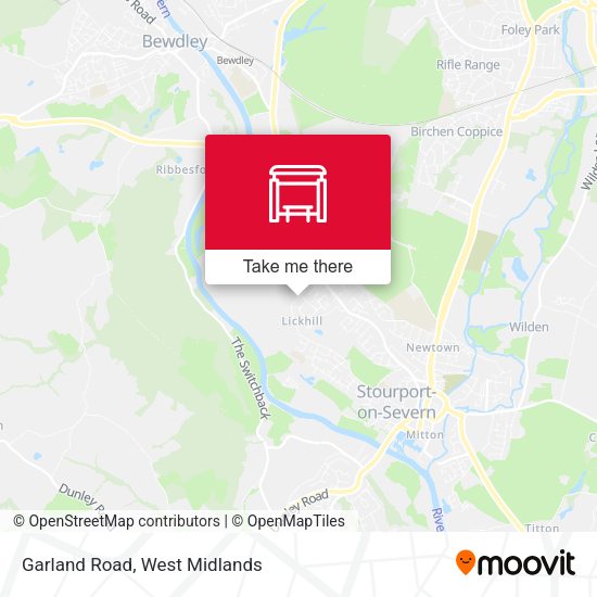Garland Road map