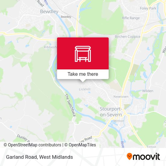 Garland Road map