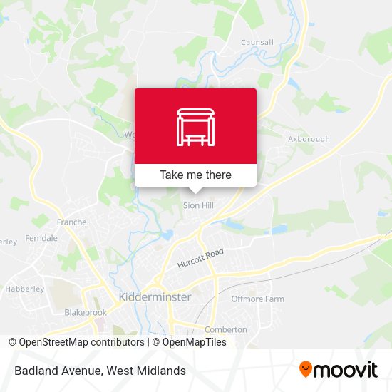 Badland Avenue map