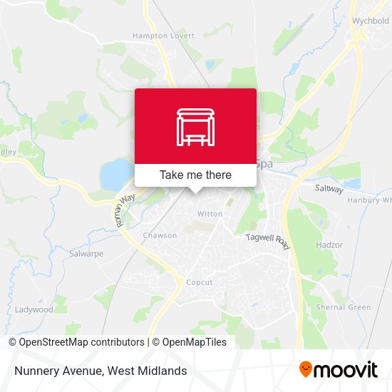 Nunnery Avenue map