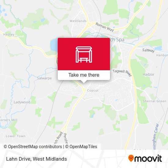 Lahn Drive map
