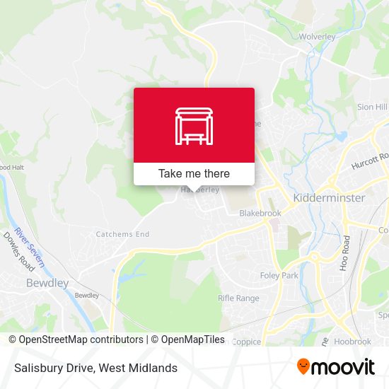 Salisbury Drive map