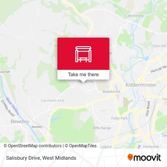 Salisbury Drive map