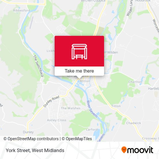 York Street map