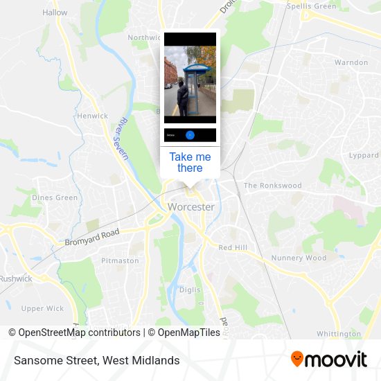 Sansome Street map