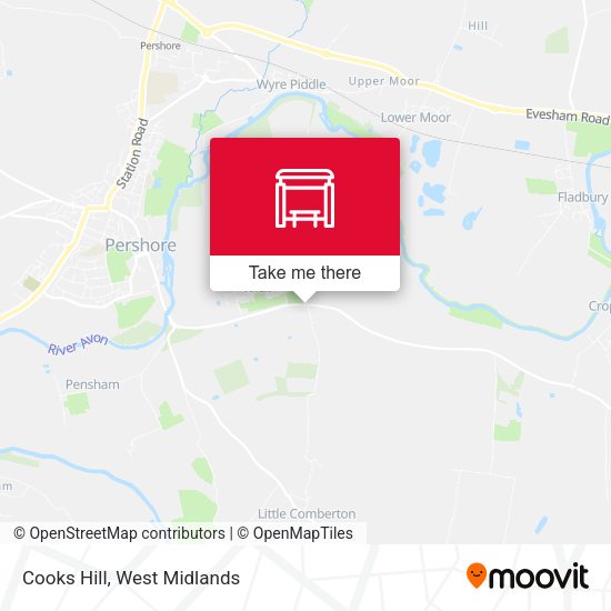 Cooks Hill map