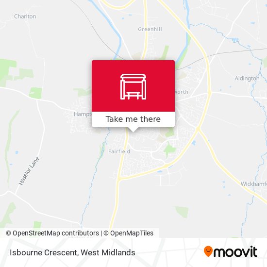 Isbourne Crescent map