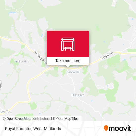 Royal Forester map