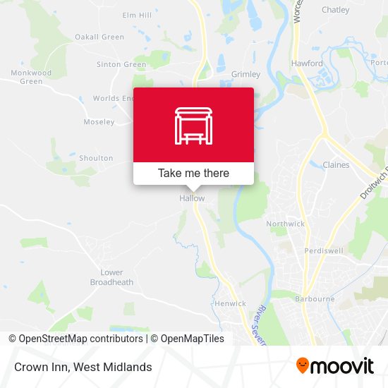 Crown Inn map