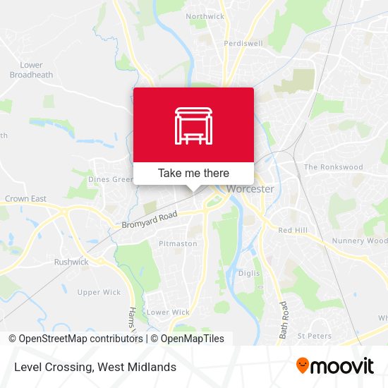Level Crossing map