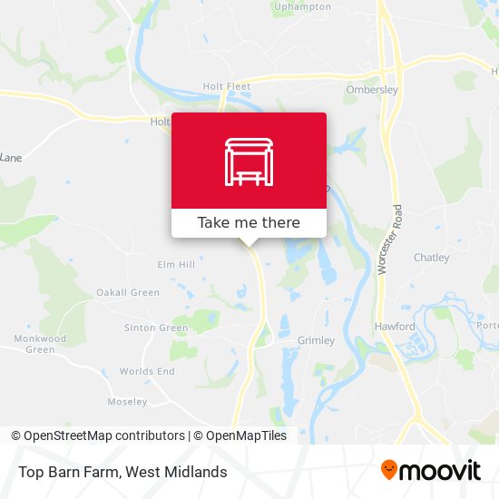 Top Barn Farm map