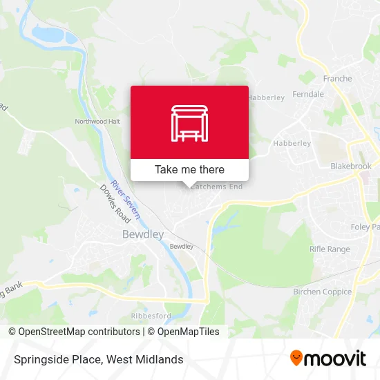 Springside Place map