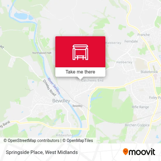 Springside Place map