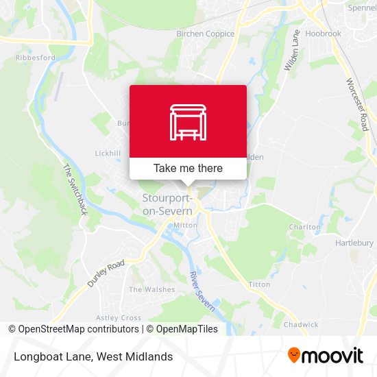 Longboat Lane map
