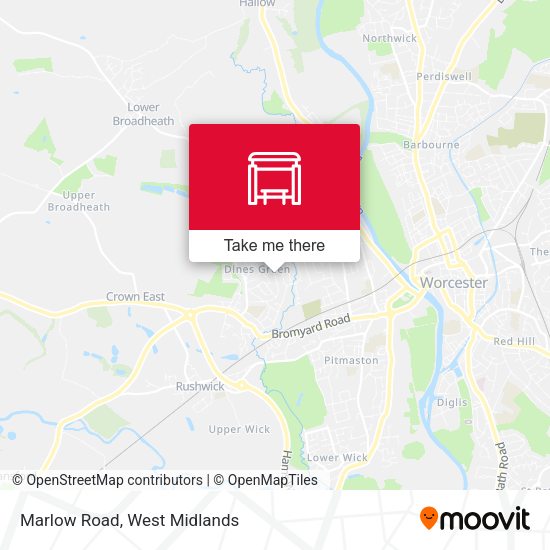 Marlow Road map