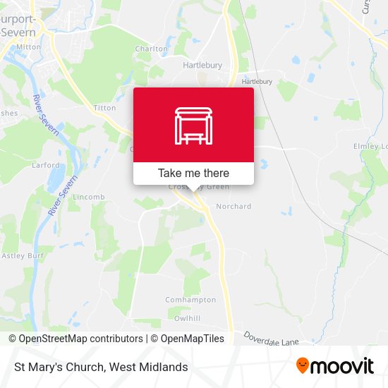 St Mary's Church map