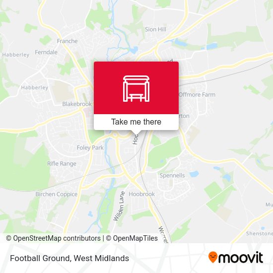 Football Ground map