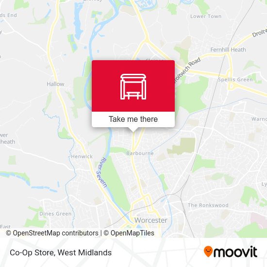 Co-Op Store map