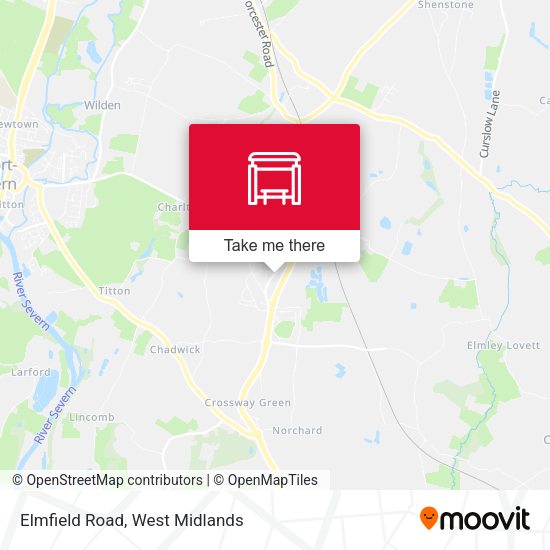Elmfield Road map