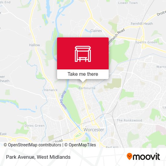 Park Avenue map