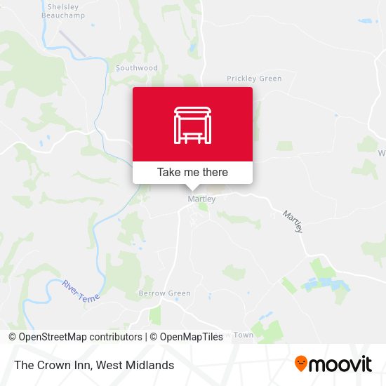 The Crown Inn map