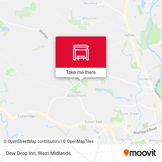 Dew Drop Inn map