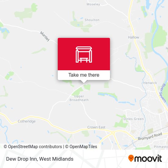 Dew Drop Inn map
