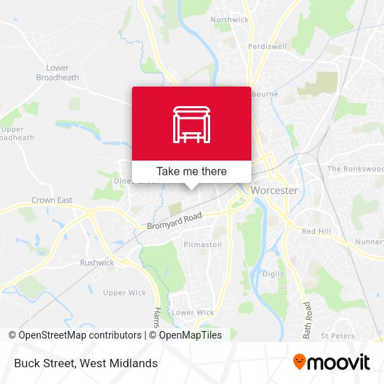 Buck Street map