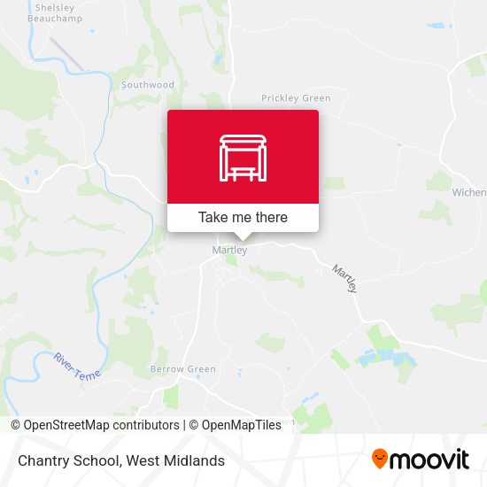 Chantry School map