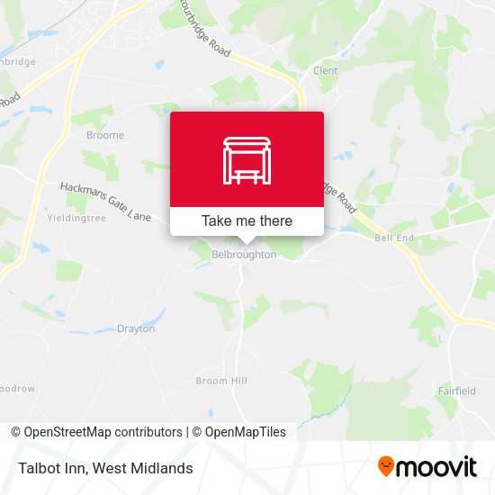 Talbot Inn map