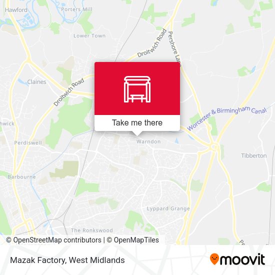 Mazak Factory map