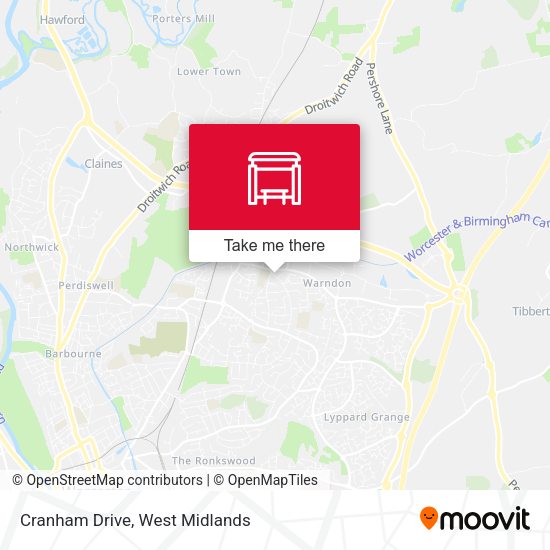 Cranham Drive map