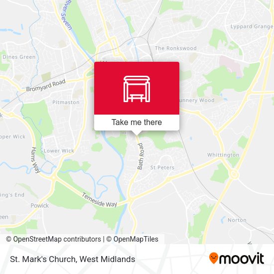 St. Mark's Church map