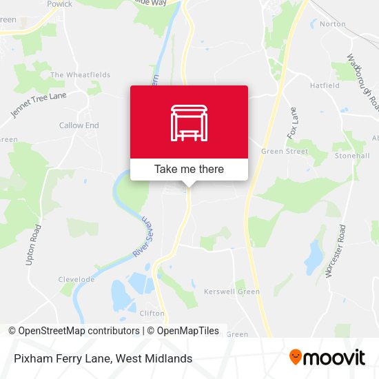 Pixham Ferry Lane map